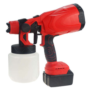 Rechargeable HVLP Electric Paint Sprayer 700W Airless Painting Tool DIY Grade Spray Gun for Painting
